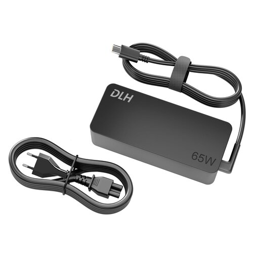 Alimentation secteur USB-C 65W Power Delivery - 5/9/12/15/20V - 65W 3.25A max - Câble USB-C 1.5m - Câble secteur 1.5m - Ch