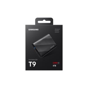  SSD Externe T7 Samsung 4To Gris titane MU-PC4T0T, vitesse de lecture jusqu'à 1050 Mo/s, résiste aux chutes jusqu'à 2m