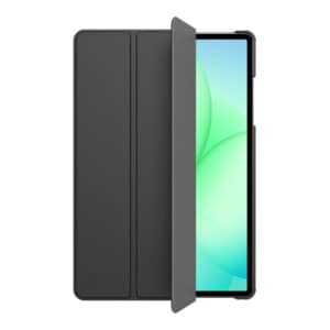 JustinCase - Étui folio TriFold Smart Book Samsung Galaxy Tab A11 Plus / A9 Plus support multi-angles mise en veille auto 