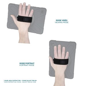 Coque de protection renforcée avec bandoulière pour Galaxy Tab A11+ / Galaxy Tab A9+ (11'') - ALL IN CASE