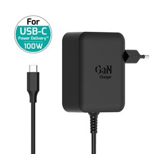 POWER SUPPLY 100W GaN - TYPE C - PLUG IN - EU