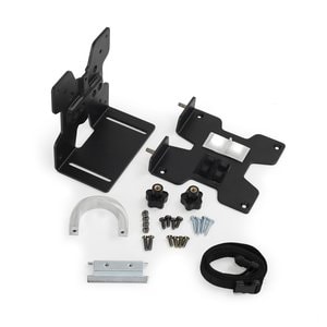 Ergotron 80-107-200. Type: Support de CPU monté sur bureau, Capacité de charge maximale: 2,7 kg, Couleur du produit: Noir.