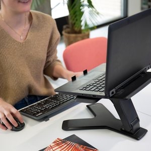 Ergotron Neo-Flex? Notebook Lift Stand. Type de produit: Supports de Laptop, Couleur du produit: Noir, Capacité de charge 