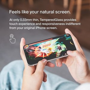 Belkin Screen Protector for iPhone 15 Plus + Easy Align Frame