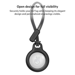 Belkin Secure Holder with Strap for AirTag- Black