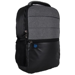 HP Dynamic Carrying Case (Backpack) for 39.62 cm (15.60") Notebook, Chromebook, MacBook - Black, Blue - Polyester Fabric B