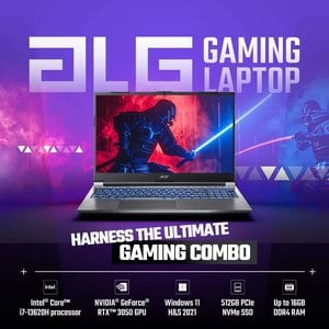 AL15G-53/CI713620H/RTX3050/6GBV RAM/16GB/1TB/FHD/WF/MBL/W11