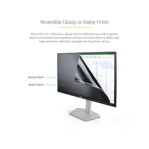 StarTech.com Anti-glare Privacy Screen Filter - Matte, Glossy - For 55.88 cm (22") Widescreen LCD Monitor - 16:9 - Blue Li