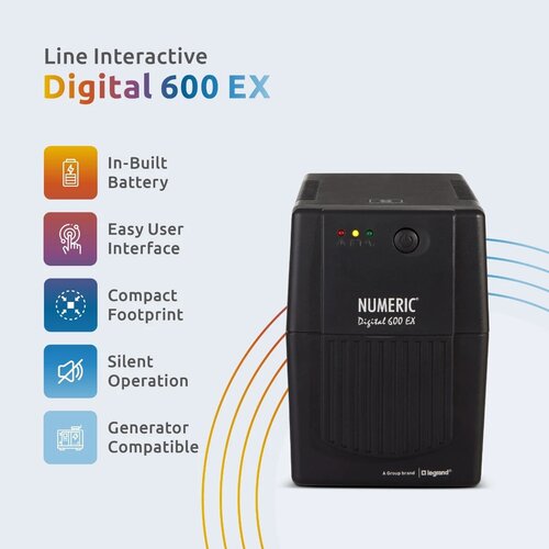 LI UPS WITH 1NOS 7AH SMF BATT