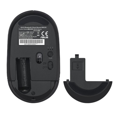 MW105 MOUSE/BK/IN//BT