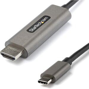 StarTech.com 2 m (78.74") HDMI/USB-C Video Cable Adapter - 1 Each - Cable for Audio/Video Device, Monitor, Digital Signage