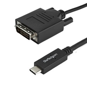 CABLE - USB-C DVI - BLACK - 6 .6 FT/2M CDP2DVIMM2MB