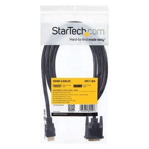 StarTech.com 1.83 m (72") DVI/HDMI Video Cable - 1 Each - Cable for Video Device, LCD TV, Projector, TV - First End: 1 x 1