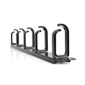 StarTech.com Cable Routing - Black - 1 Each Pack - TAA Compliant - Cable Management Panel - 1U Rack Height x 19" Panel Wid