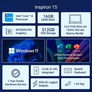 I5-1334U / 16GB / 512GB SSD / UMA