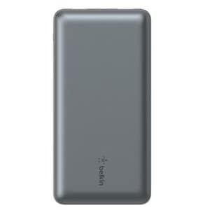Belkin 20,000mAh, 15W Fast Charging Durable Power Bank, Silver