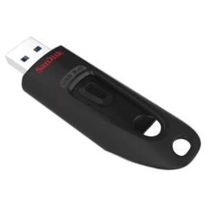 SANDISK ULTRA USB 3.0 FLASH CZ48 128GB, USB3.0, BLACK,