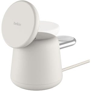 Belkin Magsafe 2-in-1 Wireless Charging Dock, Sand