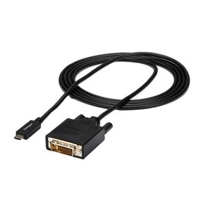 CABLE - USB-C DVI - BLACK - 6 .6 FT/2M CDP2DVIMM2MB