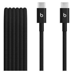 Beats by Dr. Dre 1.50 m (59.06") USB-C Data Transfer Cable - 2 Pack - Bolt Black