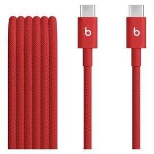 Beats by Dr. Dre 1.50 m (59.06") USB-C Data Transfer Cable - Rapid Red