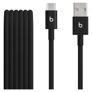 Beats by Dr. Dre 1.50 m (59.06") USB/USB-C Data Transfer Cable - 2 Pack