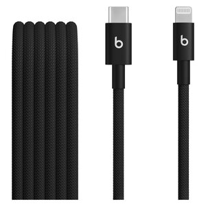 Beats by Dr. Dre 1.50 m (59.06") Lightning/USB-C Data Transfer Cable - Black