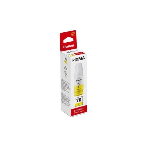 Canon GI-70Y Inkjet Ink Cartridge - Yellow Pack