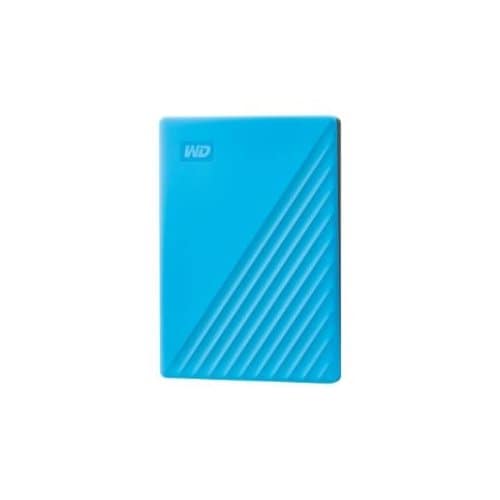 WD 2TB MY PASSPORT PORTABLE EXTERNAL HARD DRIVE BLUE