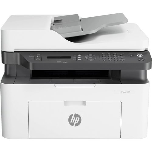 HP 1188fnw Wired & Wireless Laser Multifunction Printer - Monochrome - White - Copier/Fax/Printer/Scanner - 20 ppm Mono Pr