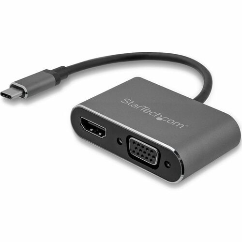 StarTech.com Video Adapter - 1 Each - 1 x 24-pin USB Type C - Male - 1 x 19-pin HDMI 2.0 Digital Audio/Video - Female, 1 x