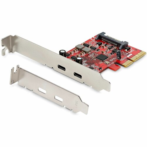 StarTech.com USB Adapter - PCI Express 3.0 x4 - Plug-in Card - UASP Support - 2 Total USB Port(s) - 2 USB 3.1 Port(s) - Li