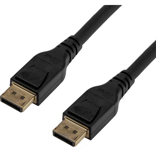 StarTech.com 5 m (196.80") DisplayPort A/V Cable - 1 Each - Cable for Desktop Computer, Monitor, TV, Projector - First End