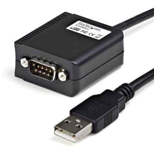 StarTech.com Data Transfer Adapter - 1 Each - TAA Compliant - 1 x 9-pin DB-9 RS-422 Serial - Male - 1 x USB 1.1 Type A - F