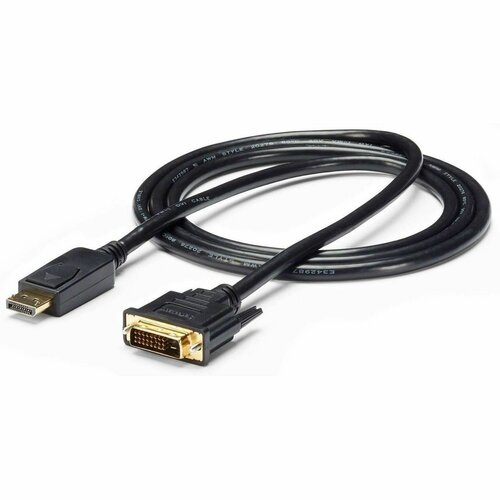 StarTech.com 1.83 m (72") DisplayPort/DVI Video Cable Adapter - 1 Each - Cable for Video Device, Projector, Workstation - 