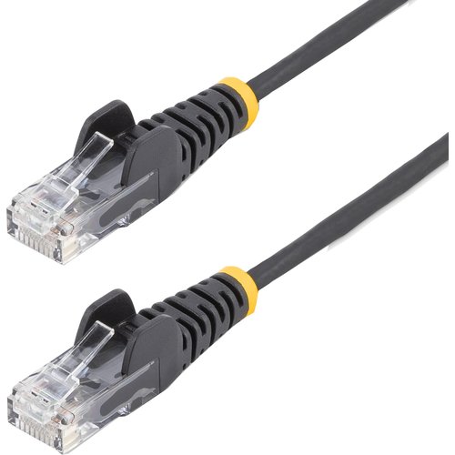CABLE - BLACK SLIM CAT6 PATCH CORD 1.5M N6PAT150CMBKS