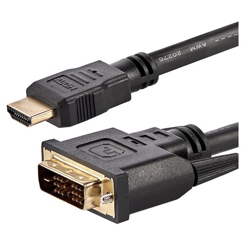 StarTech.com 1.83 m (72") DVI/HDMI Video Cable - 1 Each - Cable for Video Device, LCD TV, Projector, TV - First End: 1 x 1