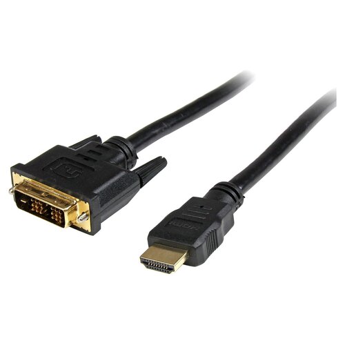 StarTech.com 2 m (78.74") DVI/HDMI Video Cable - 1 - Cable for Video Device, TV, Projector - First End: 1 x 19-pin HDMI Di