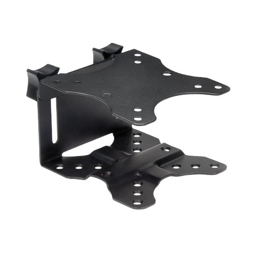 StarTech.com ACCSMNT Mounting Bracket for CPU, Thin Client, Docking Station, USB Hub, Monitor, Mac mini - Black - 5 kg Loa