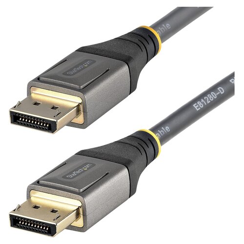 StarTech.com 1 m (39.37") DisplayPort Video Cable - 1 - Cable for Audio/Video Device, Monitor, Workstation, TV, Projector 