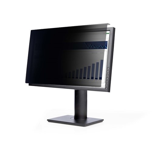 StarTech.com Acrylic Privacy Screen Filter - Black - 1 Each - For 60.96 cm (24") Widescreen LCD Monitor - 16:9 - Blue Ligh