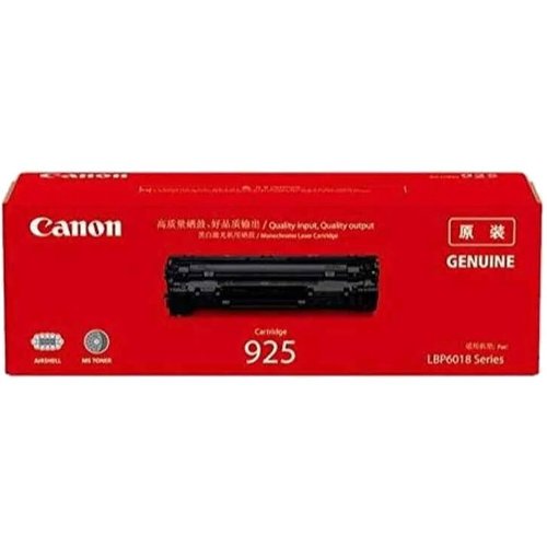 Canon 925 Original Laser Toner Cartridge - Black - 1 Pack - 1600 Pages