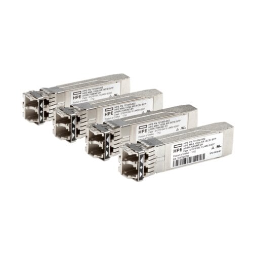 HPE MSA 10GB SR ISCSI SFP 4PK X CVR