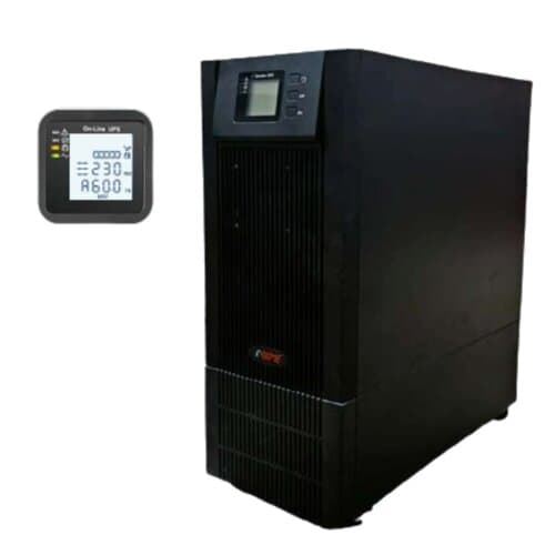 BPE Double Conversion Online UPS - 6 kVA - Tower - 208 V AC, 220 V AC Input - 208 V AC, 220 V AC Output