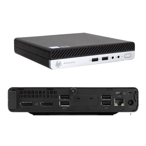 Refurbished HP Prodesk 400 G4 Mini (Core i5 8th Gen/8GB/256GB SSD/DOS)