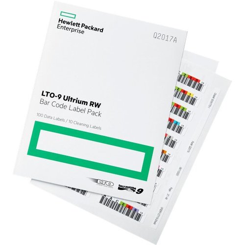 HPE Data Cartridge LTO-9 - Rewritable - Barcode Labeled - 18 TB (Native) / 45 TB (Compressed) - 1.03 km (40748.03") Tape L