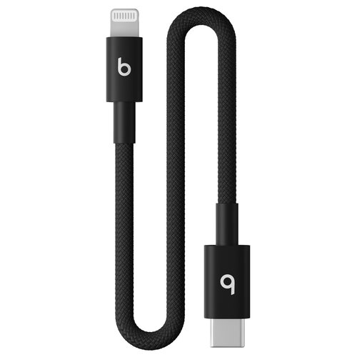 Apple 20 cm (7.87") Lightning/USB-C Data Transfer Cable - Bolt Black