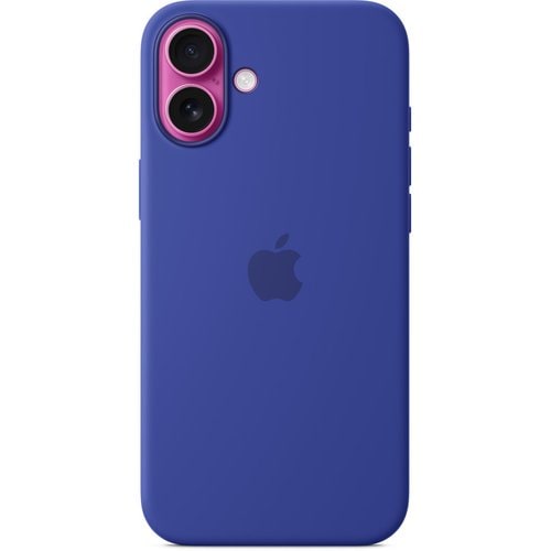 Apple Case for Apple iPhone 16 Plus Smartphone - Ultramarine - Silky, Soft-touch - Scratch Resistant, Drop Resistant - Sil