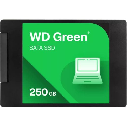 SanDisk Green WDS250G5G0A-00CPT0 250 GB Solid State Drive - 2.5" Internal - SATA - Notebook, Desktop PC, Computer Device S