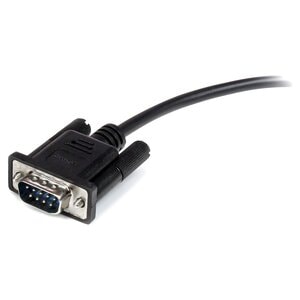 StarTech.com 2 m (78.74") Serial Data Transfer Cable - 1 Each - First End: 1 x 9-pin DB-9 RS-232 Serial - Male - Second En